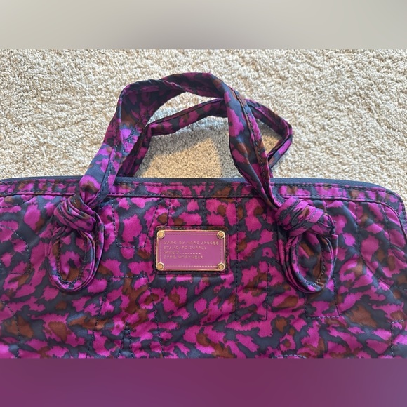 Marc by Marc Jacob’s Purple Navy Printed Laptop Bag - Picture 2 of 9